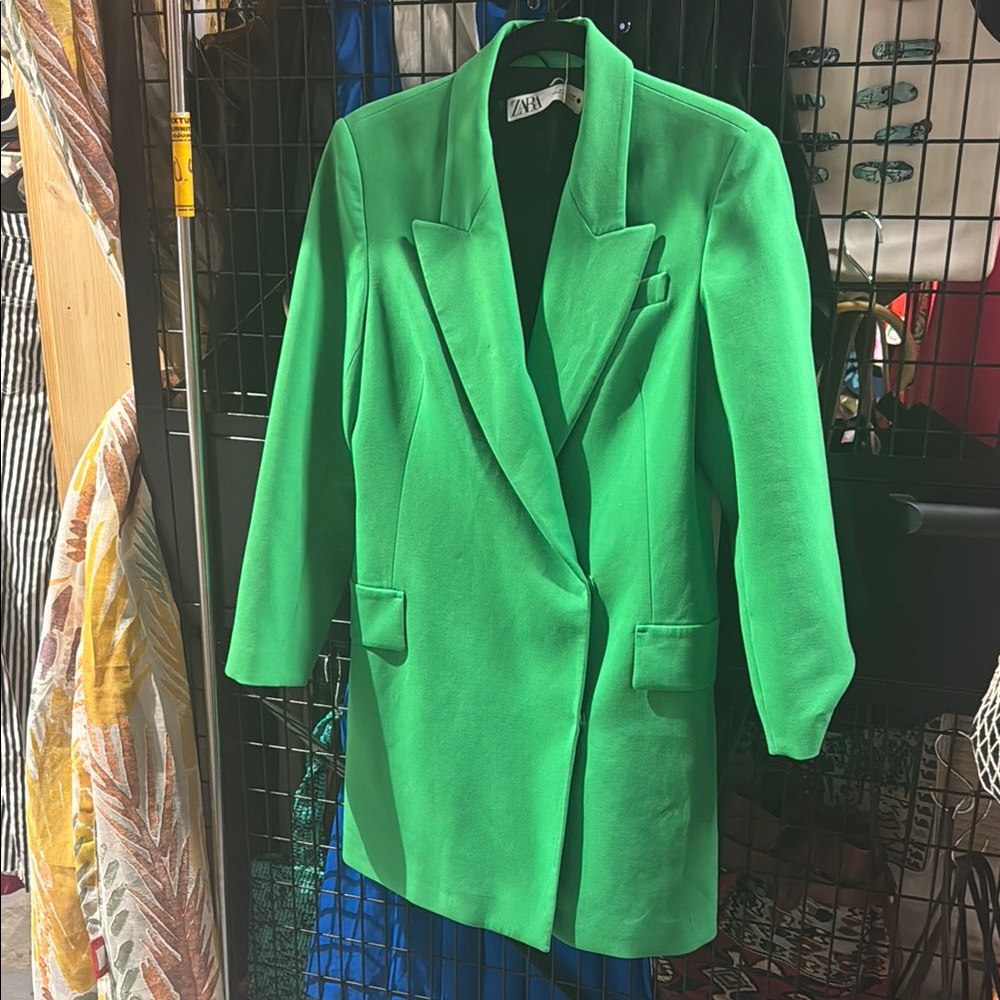 Zara Green Blazer